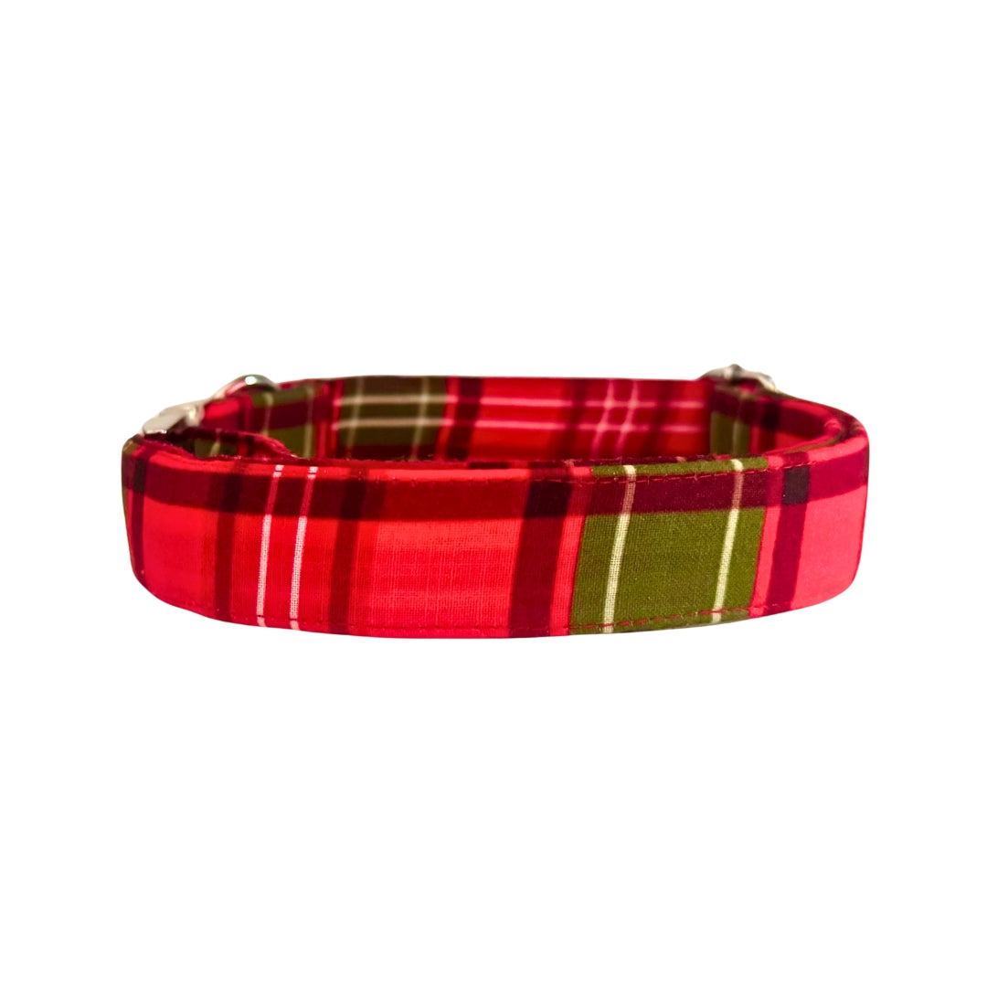 Checks styled Dog collar belts from Wags4Whiskers Pet Shop  India