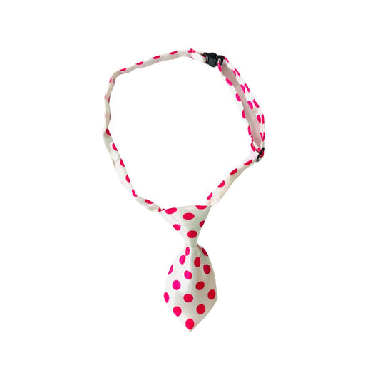 Polka dot cat tie from wags4whiskers Pet Supplies shop India