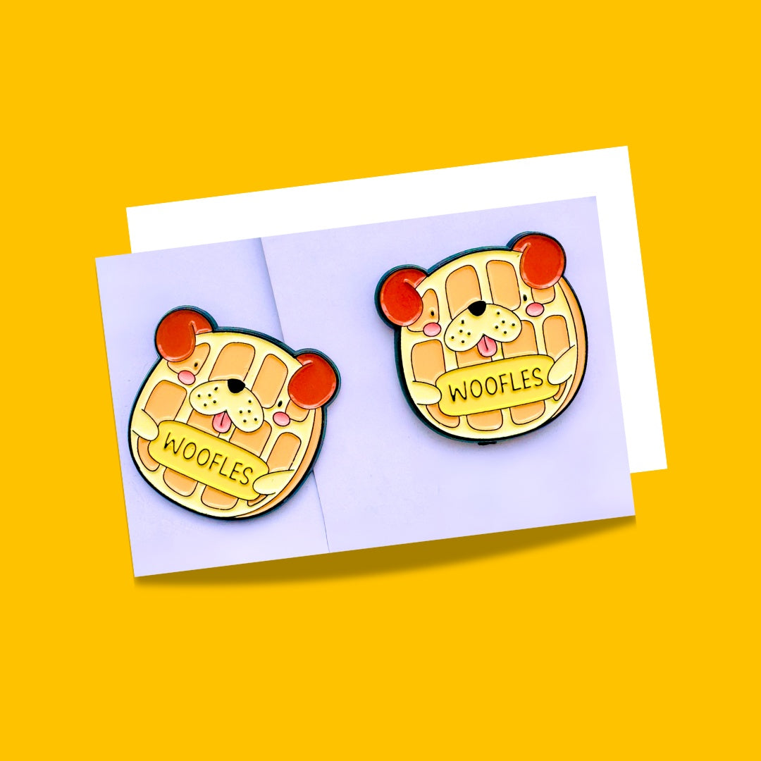 Cute Enamel Pins for Dog Lovers from Wags4Whiskers Pet Supplies Store India